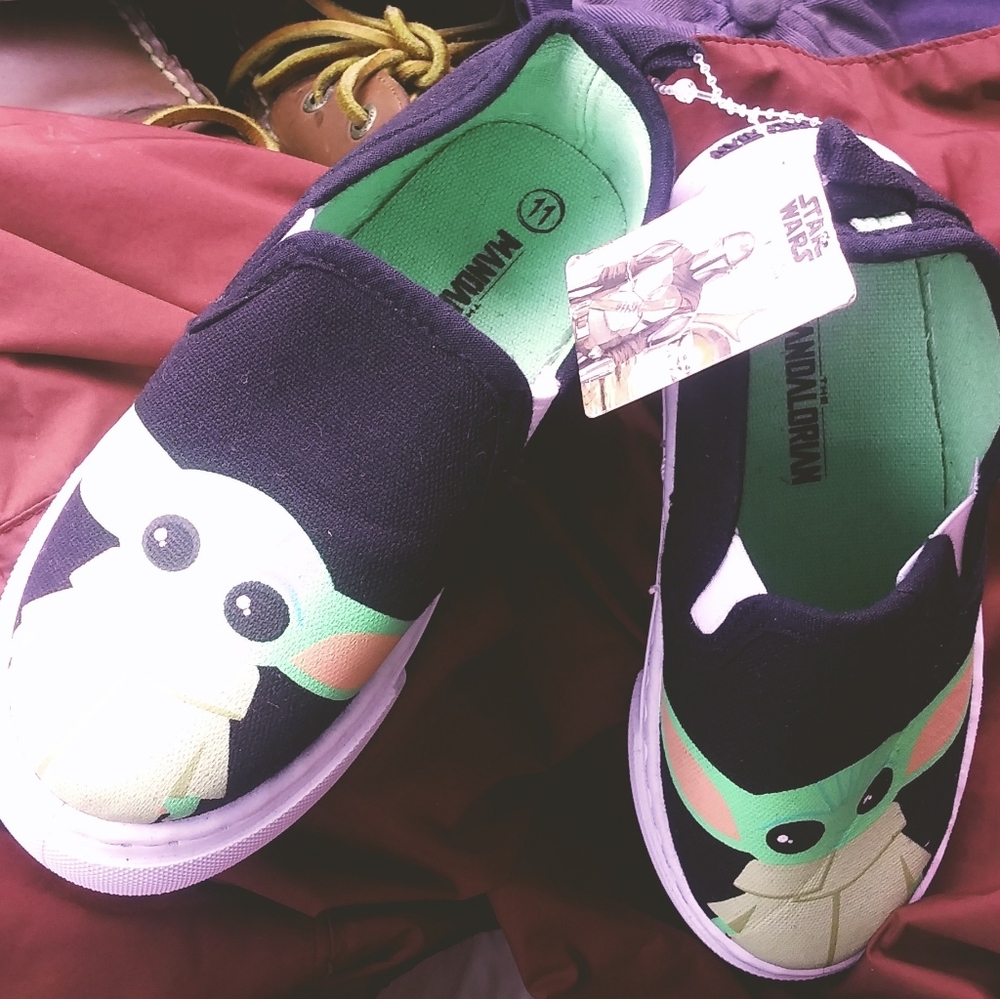 baby yoda sneakers star wars mandalorian size c11
